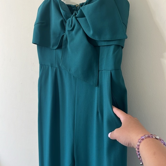 Lilly Pulitzer Kavia Jumpsuit Hosta Green Jumpsuit Size 8 NEW - Picture 7 of 11